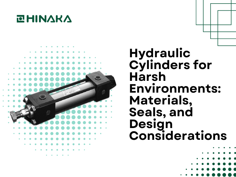 Hydraulic Cylinders for Harsh Environments: Materials, Seals, and Design Considerations
